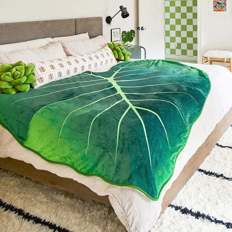 Manta GIGANTE en forma de HOJA